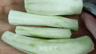 丝瓜汤的做法步骤：2