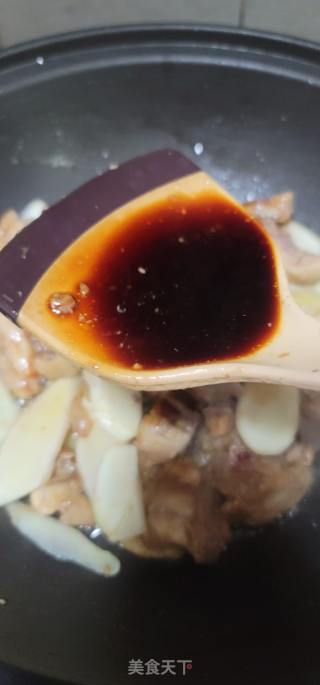 子姜焖鸡的做法步骤：6