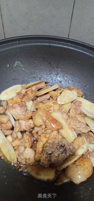 子姜焖鸡的做法步骤：7