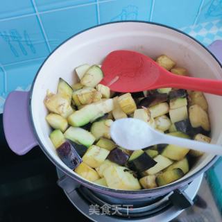 大骨头炖茄子的做法步骤：11