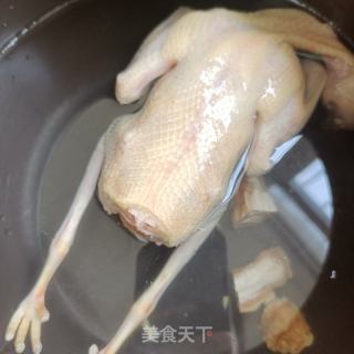 天麻鸽子汤的做法步骤：7