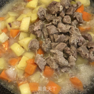咖喱牛肉饭的做法步骤：11