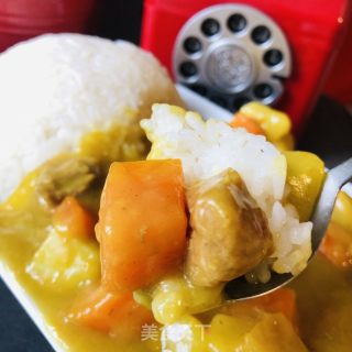 咖喱牛肉饭的做法步骤：15