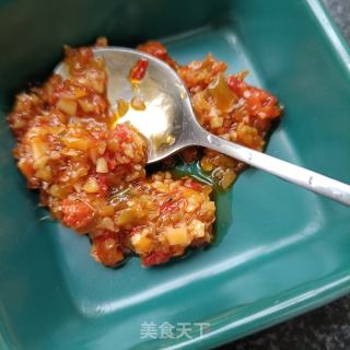 蒜蓉辣酱茄子条的做法步骤：5