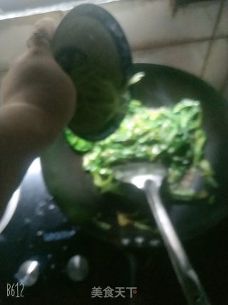 青椒莴笋丝的做法步骤：9