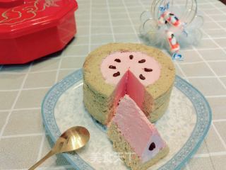 西瓜冰淇淋蛋糕