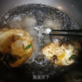 紫菜荷包蛋汤粉丝的做法步骤：7
