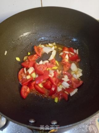 西红柿炒豆角的做法步骤：4