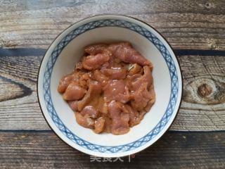 荷兰豆炒肉片的做法步骤：4