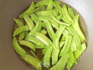 荷兰豆炒肉片的做法步骤：6