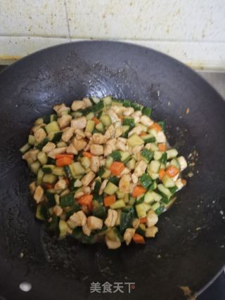 酱爆鸡丁的做法步骤：9