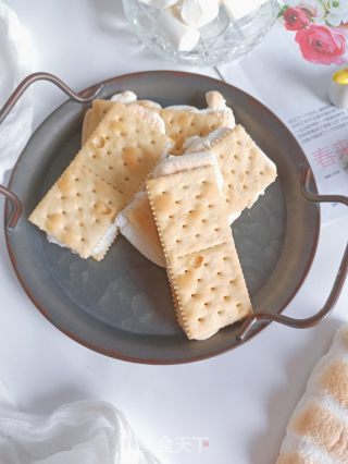 棉花糖烤苏打饼干的做法步骤：8