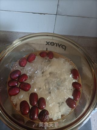 蜂蜜银耳汤的做法步骤：5