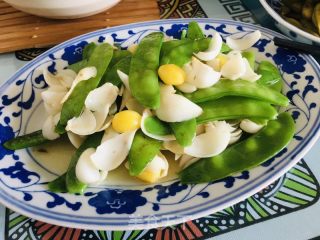 荷兰豆炒百合银杏果的做法步骤：12