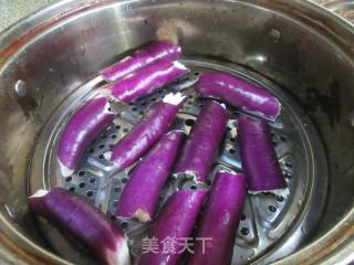 猪舌头拌茄子的做法步骤：3