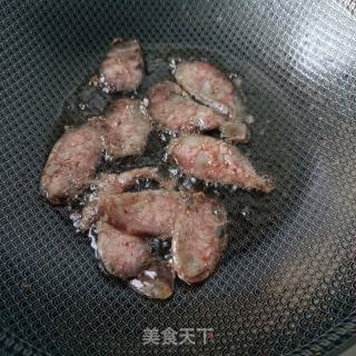腊肠炒大头菜的做法步骤：4