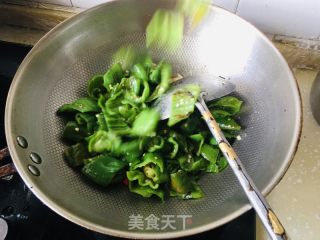 豆豉烧青椒的做法步骤：8