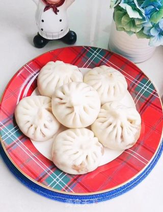 茄子猪肉包子的做法步骤：13