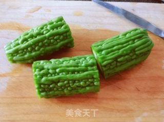 紫薯苦瓜的做法步骤：6