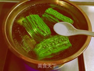 紫薯苦瓜的做法步骤：8