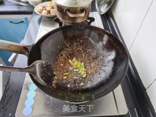 虾仁猪心烧毛豆的做法步骤：16