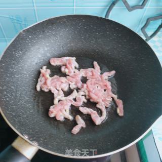 双椒炒肉丝的做法步骤：4