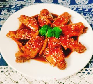 可乐鸡中翅的做法步骤：12