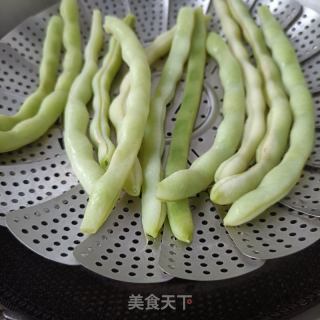 蒜泥手撕芸豆的做法步骤：2