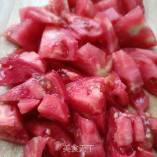 虾皮肉丸番茄汤的做法步骤：1