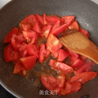虾皮肉丸番茄汤的做法步骤：3
