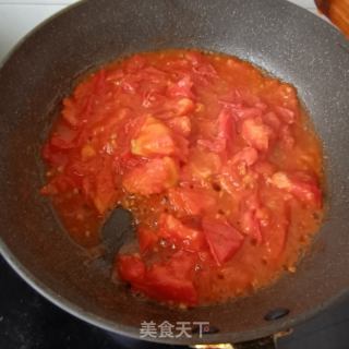 虾皮肉丸番茄汤的做法步骤：5