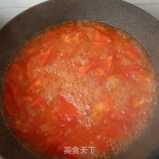虾皮肉丸番茄汤的做法步骤：14