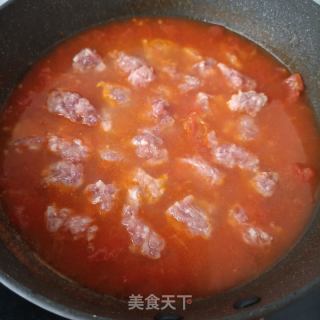 虾皮肉丸番茄汤的做法步骤：17
