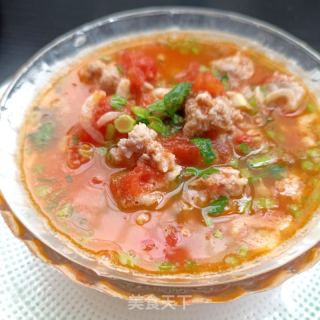 虾皮肉丸番茄汤的做法步骤：21