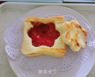 果酱吐司的做法步骤：8