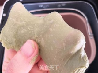 蜜豆抹茶吐司的做法步骤：6