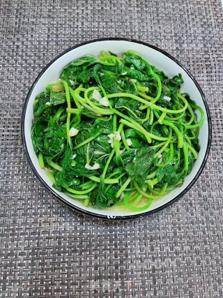 蒜蓉炒番薯叶的做法步骤：8