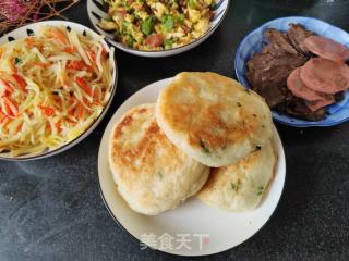 发面葱花饼的做法步骤：12