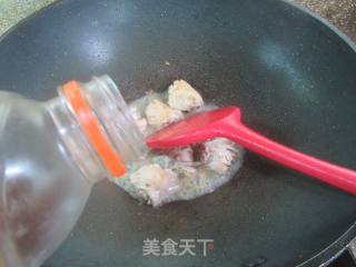 鸡翅中炒毛毛菜的做法步骤：6