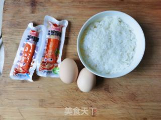 蛋包饭的做法步骤：1