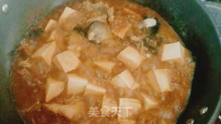 鱼头烧豆腐的做法步骤：14
