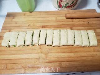 烤葱油饼的做法步骤：6