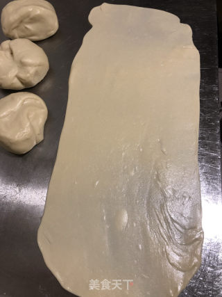 蜜豆麻花面包的做法步骤：5