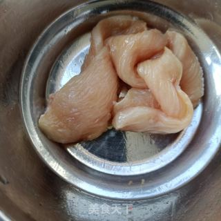 煎鸡胸肉拌黄瓜的做法步骤：7