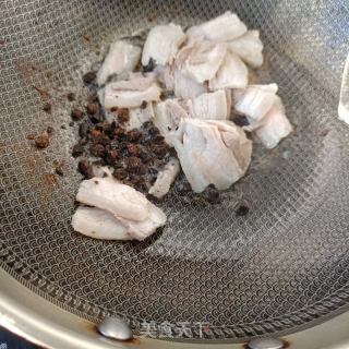 豇豆回锅肉的做法步骤：8