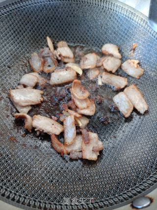 豇豆回锅肉的做法步骤：10