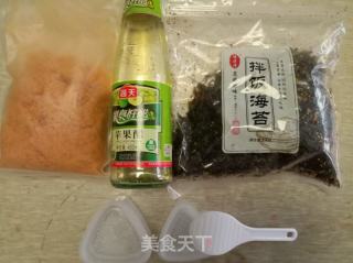 寿司饭团的做法步骤：1