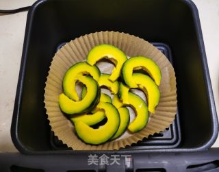 空气炸锅烤南瓜的做法步骤：6