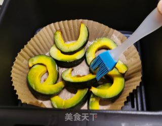 空气炸锅烤南瓜的做法步骤：10