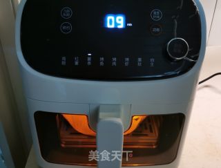 空气炸锅烤南瓜的做法步骤：11